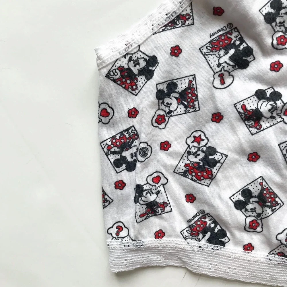Vintage Disney Mickey Mouse crop tank top 10Y - Picture 3 of 6